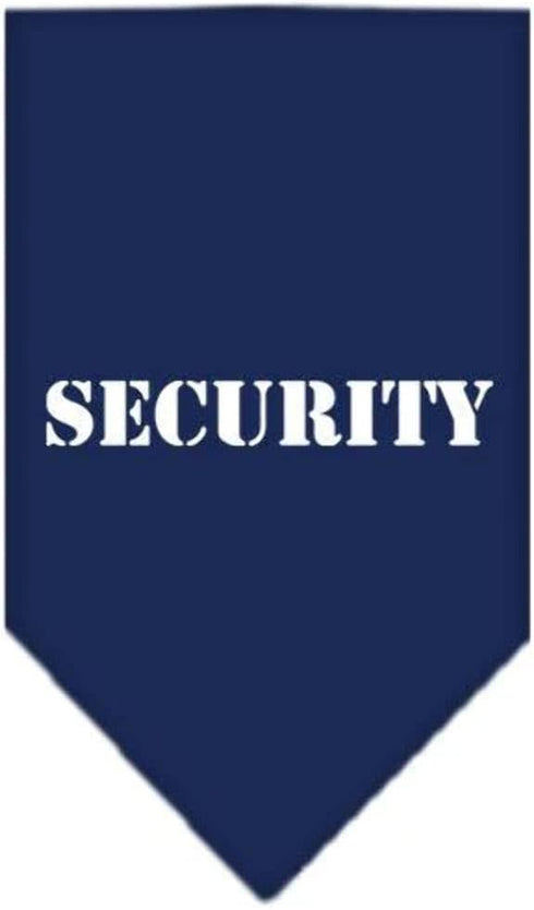 Mirage Pet Products Security Screen Print Bandana - Large, Yellow