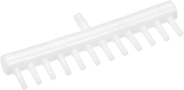uxcell 8mm to 4mm 12 Way Aquarium Air Line Tubing Splitter Connector for Fish Tank Plastic Air Flow Divider