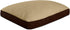 Floppy Dawg XL Dog Bed Replacement Cover, Removable Machine Washable, 48L x 30W, Brown/Beige