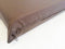 2X Pack Deluxe Brown Taffeta Fabric Waterproof Replacement Dog Bed Zippered Duvet Case - Covers ONLY (40x35x4)