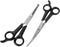 Chibuy Professional Dog Grooming Scissors Set, 2-Piece Kit with Round Tip Safety