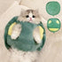 Cute Cat Costumes Turtle Shell Kawaii Kitten Clothes, Dog Puppy Vest Pet Apparel (Small, Turtle Shell)