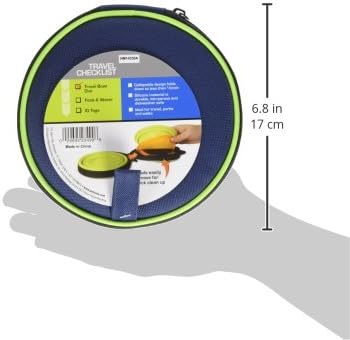 Petmate 3-Cup Silicone Duo Travel Bowl