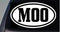 EZ-STIK Moo Sticker Decal Cow Dairy 6" C903