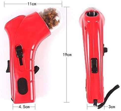 Coolrunner Pet Treat Launcher, Dog Food Catapult for Training, Auto Pets Food Thrower