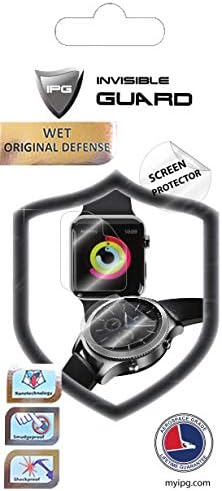 IPG Hydrogel Screen Protector for BIGGERFIVE Vigor Kids Fitness Tracker (4 Units) Anti Scratch Guard Invisible HD Clear