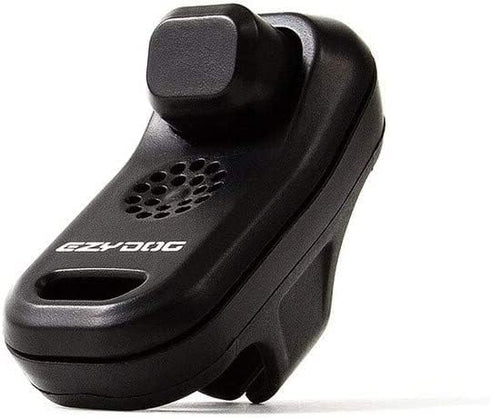 EzyDog Command Clicker, Ergonomic Dog Training Tool with Wrist Strap for Positive Reinforcement (Black)