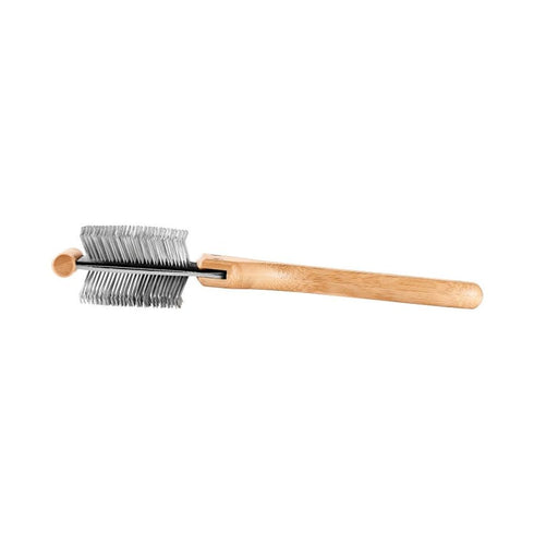 Artero Bella Flexible Double Brush (2 in 1) for Brushing and Dematting Dogs and Cats of All Breeds