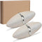 Natural Cuttlebone for Birds with Holder for Bird Cage - 2PCS (3.9-4.5", Parakeets, Canaries, Cockatiels)