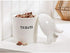Mud Pie Dog Tail Treat Canister, Ceramic Dog Treat Jar for Storage