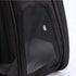 Pet Travel Carrier, Cat Dog Dome Space Capsule Backpack, Portable Waterproof Breathable Knapsack for Hiking (Blue/White)