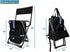 Montana Pickle Co. Backpack 225 lbs Pickleball Chair with Backrest Folding Stool Chair Compact and Paddle Sleeve