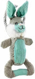 Outward Hound Scrunch Bunch Bunny - Interactive Plush Squeaky Dog Tug Toy