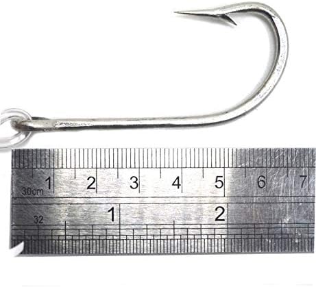 Set of 6 pcs Trolling Lure for Big Game Fishing - 9 inch / 7 inch / 6.5 inch Marlin Tuna Dolphin Shark Lures with Mesh