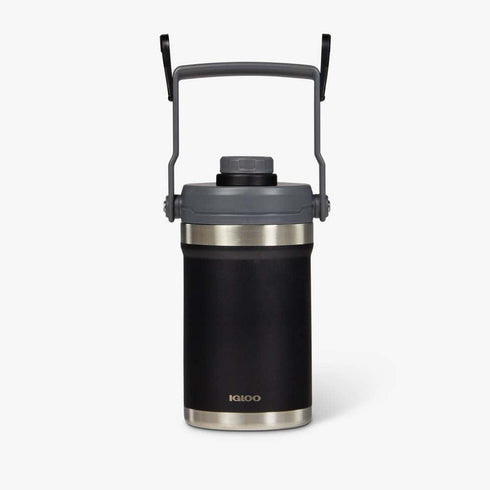 Igloo 1/2 Gallon Stainless Steel Sports Jug - Black 00031444