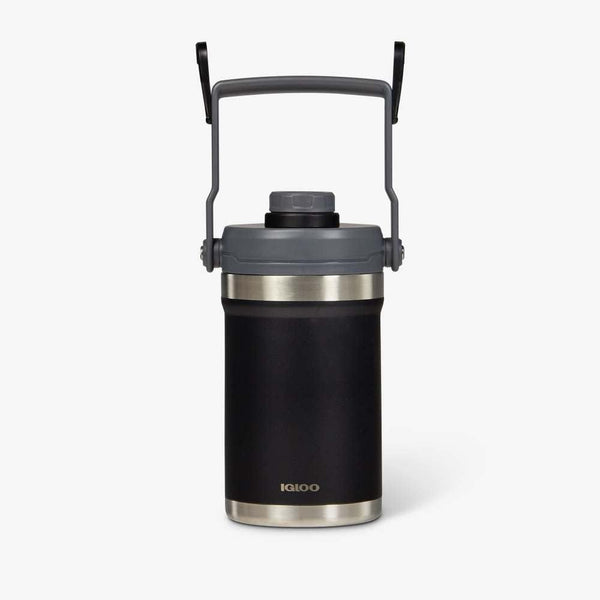 Igloo 1/2 Gallon Stainless Steel Sports Jug - Black 00031444