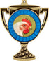 3" Chicken Trophy Cup Medal Gold, Chicken Prizes, Kids Chicken Trophy Medal Awards Prime