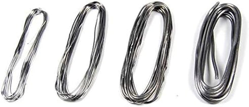 GREATFISHING 4 Size/Set Soft Round Fly Tying Lead Wire Nymph Body Weight Thread for Saltwater