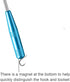 Fish Hook Remover, 2pcs Quick Removal Device, Security Extractor Tool for Fishing
