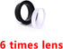 37/45 6X/8X Linkboy Archery Degree Hooded Peep Sight Compound Bow Peep Sight Inner Core Clarifier Aperture Lens Kits