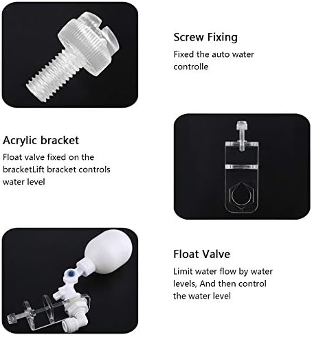 Aquarium Auto Water Controller Adjustable Float Valve Top-Off System for Sump