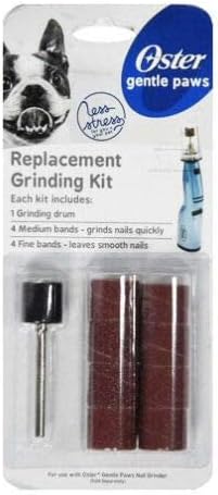 Replacement Grinding KIT 1-Drum 8-Bands for Dogs Nail Grinder