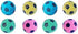 Foam Soccer Balls Cat Toys, Pack of 8