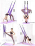 Yoga Stretching Strap - Adjustable Height Leg Stretcher, Fitness Yoga Belt for Lower Waist Bend Training