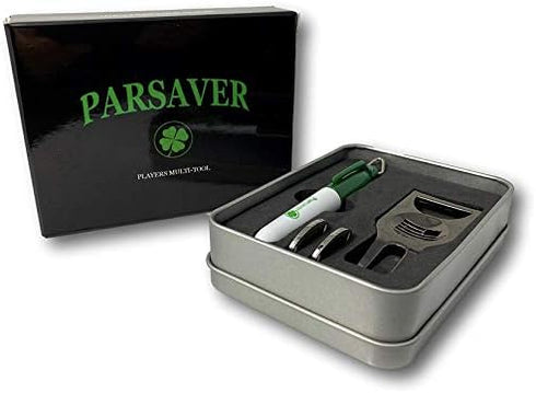 Players Golf Divot Tool - 6 in 1 Multi Purpose Tool with Ball Marker, Bottle Opener, Permanent Marker