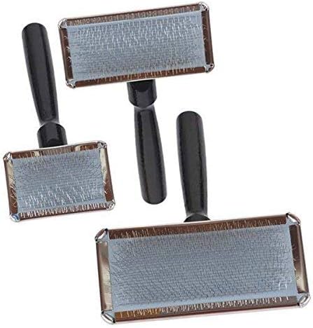 #1 All Systems Slicker Brushes for Dogs Pro Dog Grooming Brush - Choose Size(Large - 4?"L x 2¼"W)