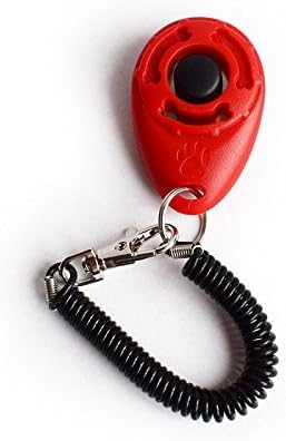 Ruconla- 4 Pack Dog Training Clicker with Wrist Strap - Pet Training Clicker Set