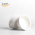 2Pcs Replaceable Ceramics Bowls for Basic Cat Bowls, Bamboo (2Pcs Bowls, Ceramics)