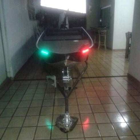 MarineLED Boat Nav Lights Red/Green Waterproof Stick-On LED Strip Tape Navigation Lighting
