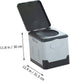TOPPERFUN Portable Folding Toilet Compact Emergency Potty for Car Camping and Travel Lightweight for Outdoor Use