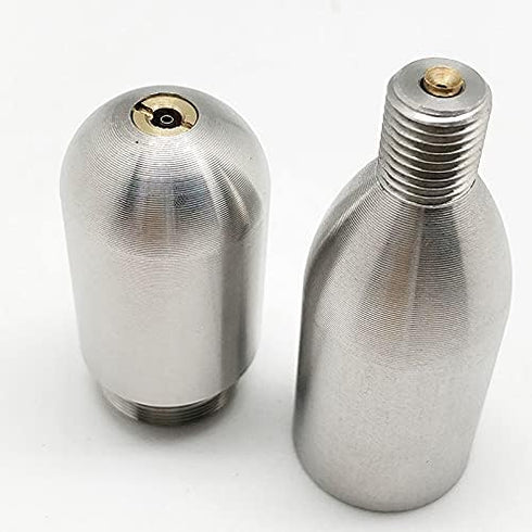 ULTRAFORCE 16G co2 co2 refillable Cartridge with Threaded sodaBeerJuice Rechargeable Cartridge Bike inflator Cartridge