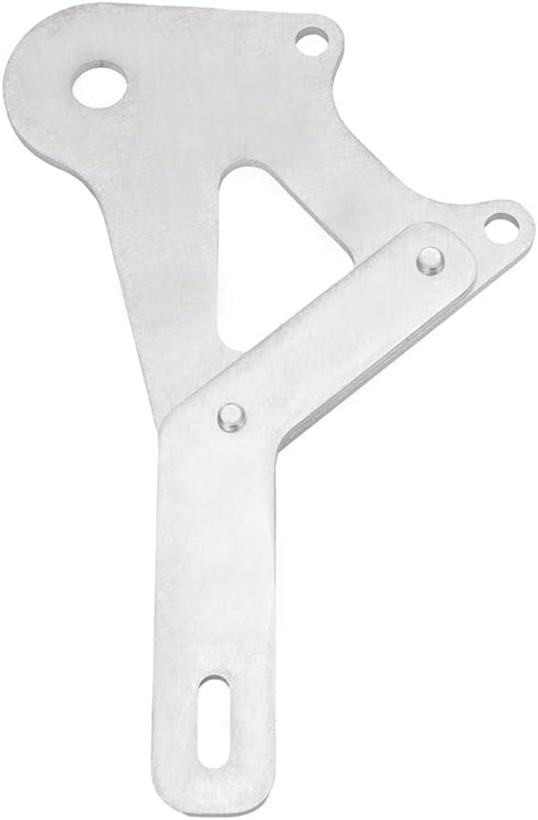 WIKIBB 140mm for Razor Pocket Mod Electric Dirt Bike Disc Brake Adapter AluminumSilver