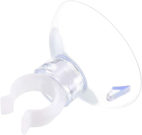 uxcell 6Pcs Aquarium Suction Cup Clips, Airline Tube Holders Clamps for Fish Tank Clear 10mm