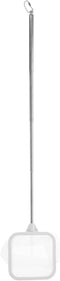 Stainless Steel Fish Net for Aquarium with Extendable Handle, 3D Fine Mesh