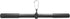 Straight Bar Pulldown Bar for LAT Pulley System - Rowing Machine Handle Exercise Home Gym Attachment Strength Training