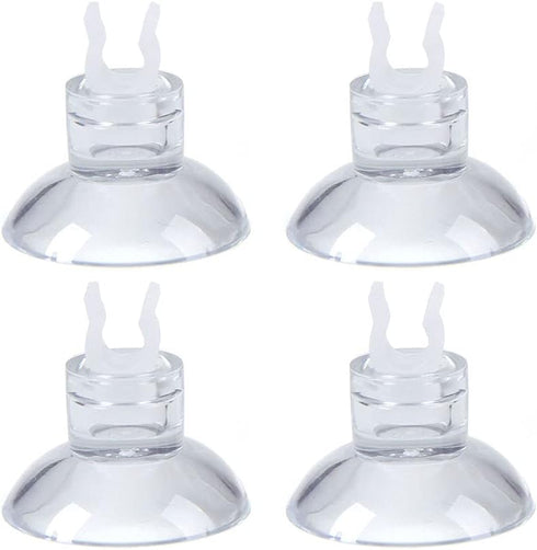ALEGI 4pcs Large Aquarium Sponge Filter with Suction Cups and Check Valves for Breeding Fry Betta Shrimp Fish Tank