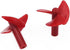 AmnPtr 1Pair 5Pairs 30mm 2.3mm 3Blades Left and Right PC RC Boat Propellers Suitable for RC Toy Fishing Boat DIY Toy