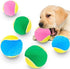 CoCoo Dog Squeaky Tennis Balls for Puppies and Teething Pets, Squeak Toys for Dogs, Round Tennis Balls, 6 Balls per Pack