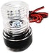 Pactrade Marine 12V Navigation Anchor Light - 360 Degrees Nature White LED, Splashproof Black Housing, USCG Certified