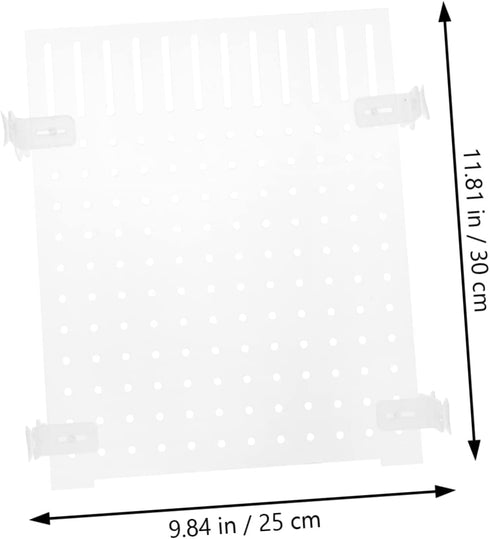 10 Gallon Fish Tank Board, Clear Aquarium Divider Panel, Betta Fish Tank Flapper Accessories, Acrylic Divider