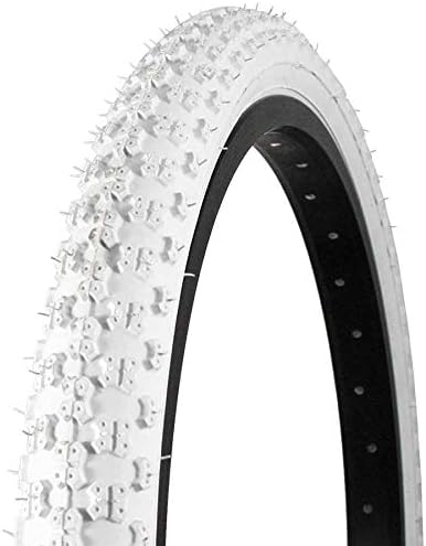 Kenda Comp III Style Wire Bead Bicycle Tire, 12-1/2-Inch x 2-1/4-Inch, White by Kenda