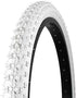Kenda Comp III Style Wire Bead Bicycle Tire, 12-1/2-Inch x 2-1/4-Inch, White by Kenda