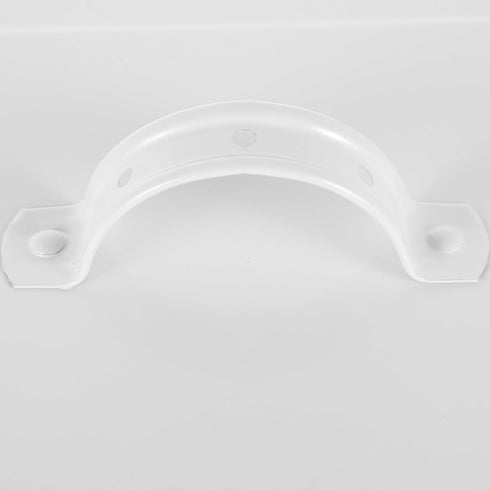 TOPPERFUN Iron Airtight Storage Bucket with Lid White Dry Food Container for Kitchen Flour Canister Suitable for Pantry