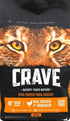 CRAVE Grain Free Adult High Protein Natural Dry Cat Food with Protein from Chicken, 4 lb. Bag