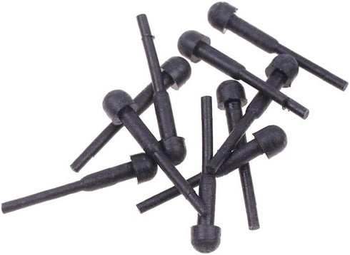 10 Pack Hair Scissor Rubber Silencer Replacement Bumper for Barber Shears, Hair Cutting Clipping Cutter Parts