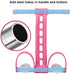 Yoga Pedal Resistance Band, Elastic Pull Rope Fitness Equipment for Home Gym Arm and Leg Workouts.